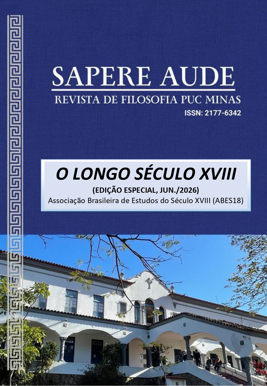 					Visualizar v. 3 n. 3 (2026): O LONGO SÉCULO XVIII (Edição especial - Sapere aude)
				